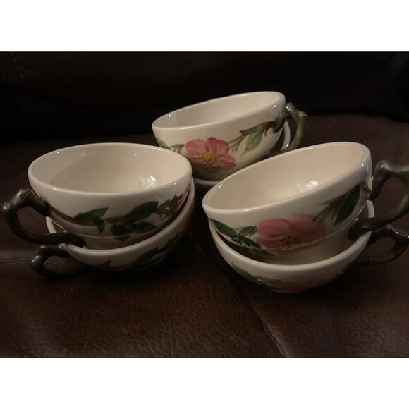 Vintage Franciscan Desert Rose 4" Teacups 11 Available- selling individually - Picture 3 of 4
